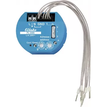 Eltako Electronics Decentralizēts Sensoru Ieejas Modulis 8-Kanāļu PL-SM8 (31800001)