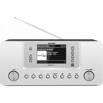 TechniSat DigitRadio 574 IR - Audiosistēma - 2 x 5 W - Sudraba (0001/2951)