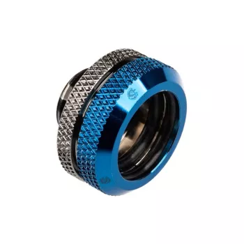 Bitspower Multi-Link Adapteris G1/4 inch vīrietis uz 16 mm OD cieto cauruli taisns savienotājs, spīdīgi melns