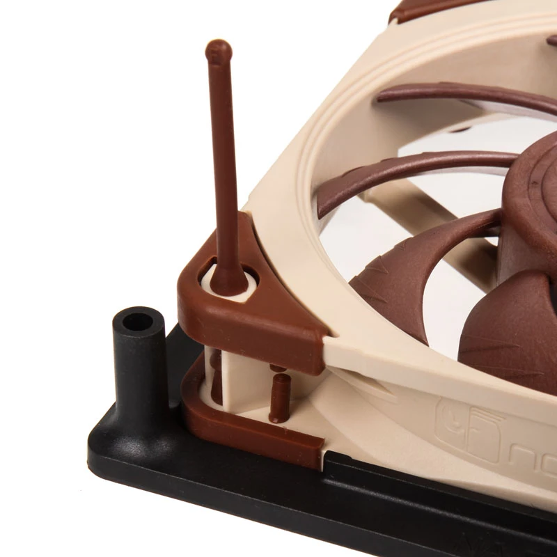 Noctua NA-SFMA1 montāžas komplekts — universāls melns montāžas komplekts, 2 gab.