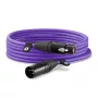 XLR audio kabelis RØDE XLR-6 — 6 m, XLR sievišķais uz XLR vīrišķo, rozā