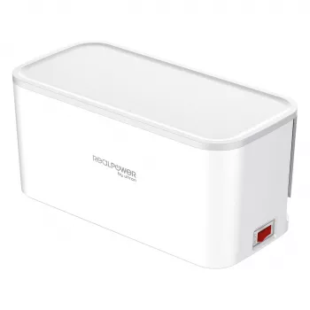 RealPower PowerBox 522 pagarinātājs 1,5 m 5 AC kontaktligzdas Iekštelpām Balts