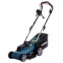 Makita ELM3320 zāles pļāvējs, aizmugures pļāvējs, melns/tirkīzs, AC