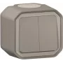 Legrand 069714L Plexo New FRAPSerienschalter 10 AX Steckkl.IK08 Grau