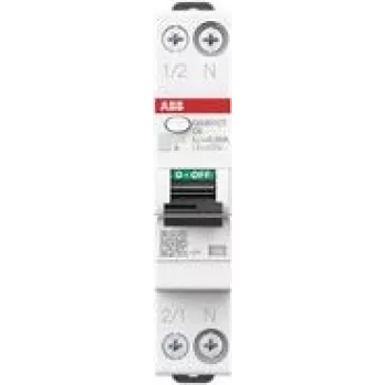 ABB DS301CA-C16/0,03 RCBO Slēdzis 6kA 1P+N Tips A C16 30mA (2CSR255163R1164)