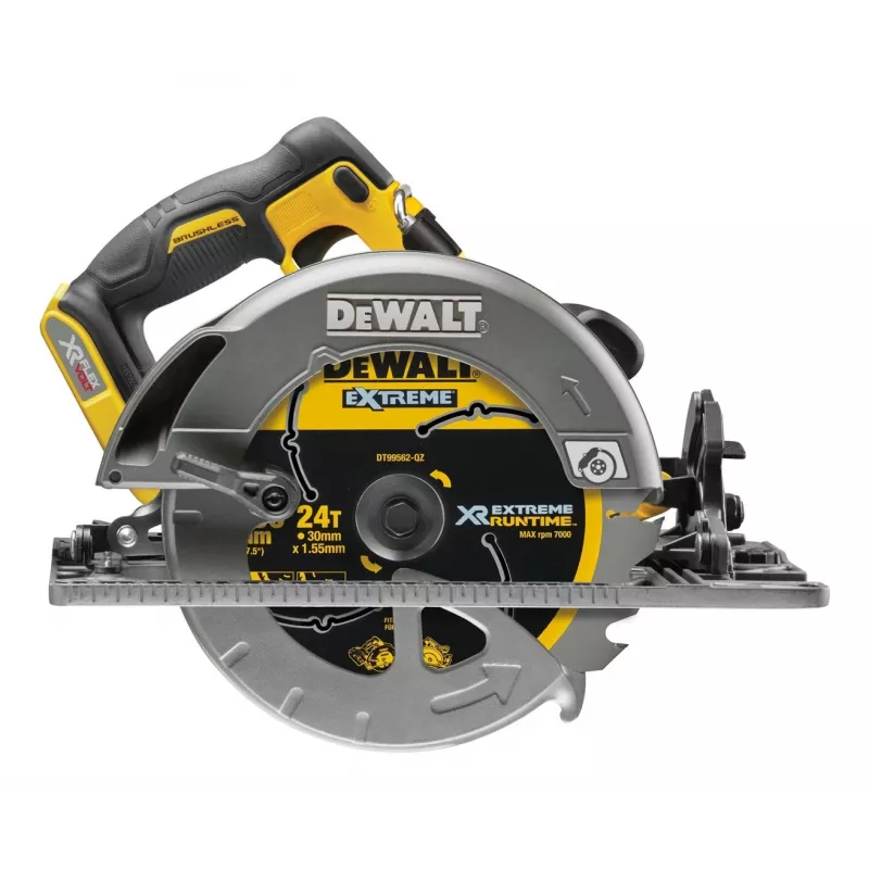 DeWALT DCS579NT-XJ pārnēsājams ripzāģis 19 cm Melns, Pelēks, Dzeltens 5800 RPM