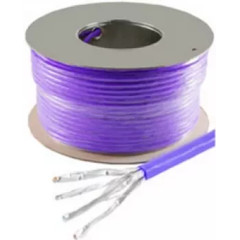 Tīkla kabelis ShiverPeaks Cat7a S/FTP 100 m violets 75500-A-100SSP