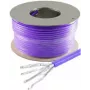 Tīkla kabelis ShiverPeaks Cat7a S/FTP 100 m violets 75500-A-100SSP
