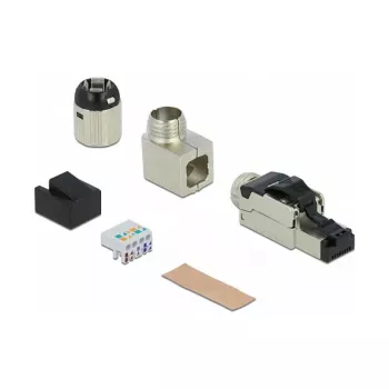 Savienotājs DeLOCK 86489 1x RJ-45 Pelēks