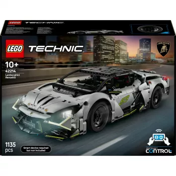 LEGO Technic Superauto Lamborghini Revuelto 42214 — 1:10 mēroga detalizēts modelis, 1135 gabali