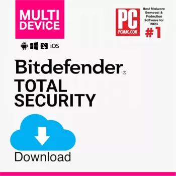 Bitdefender Total Security / 12 mēneši, 5 ierīces