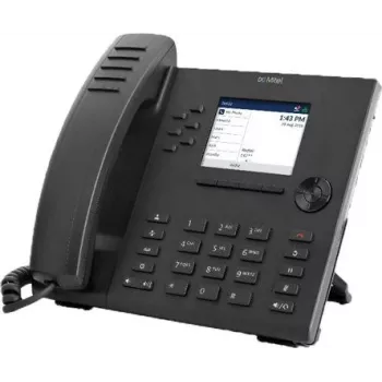 VoIP tālrunis MITEL 6915 IP Phone V2 — HD audio, 12 programmējamas pogas