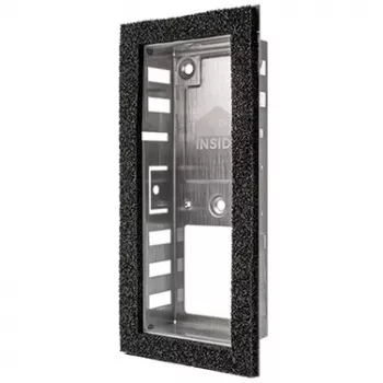 Iegremdes montāžas kārba DoorBird D1101V Melns Nerūsējošais tērauds 40mm