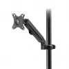 Monitora stiprinājums caurulei/stabam 28-60mm Maclean, 17-27'', 7kg max, gāzes atspere, MC-459