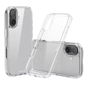 Nevox StyleShell Flex - iPhone 17 6.3, caurspīdīgs