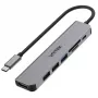 USB-C centrmezgls Unitek 7in1 Alumīnijs PD 100W 5 Gbps — daudzportu adapteris ar Power Delivery