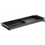 SpeaKa Professional SP-10938492 zemgalda atvilktne 740 mm x 449 mm ar slēdzi, augstums līdz 50.8 mm, melna
