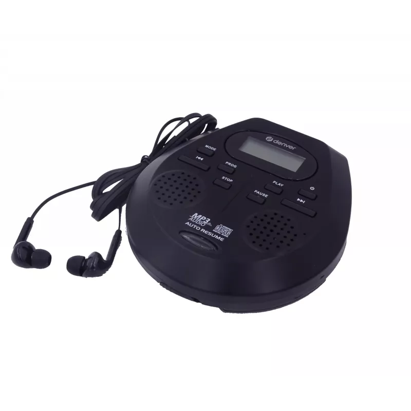 Pārnēsājams CD atskaņotājs Denver DMP-395B Melns MP3 atskaņošana LCD displejs