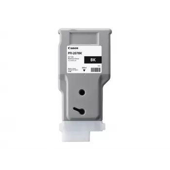 Canon PFI-207BK oriģinālā melnā tintes kasetne 1 gab.
