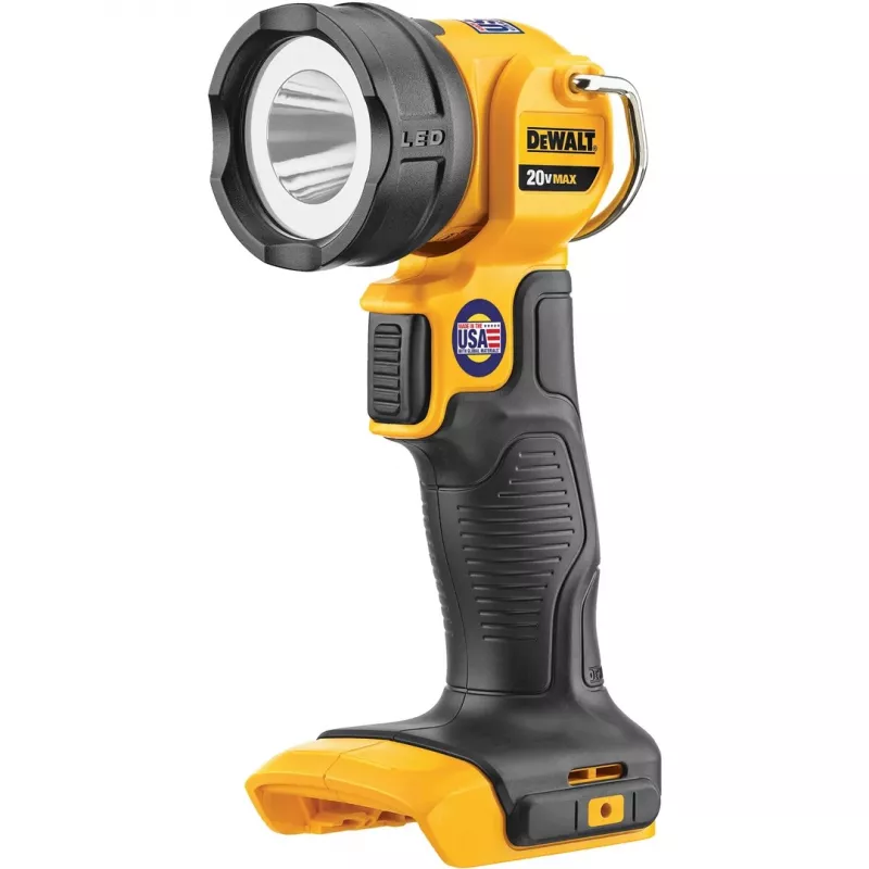 Dewalt 18V XR Li-Ion Bezvadu LED Pagriežams Lukturis - Bez Akumulatora