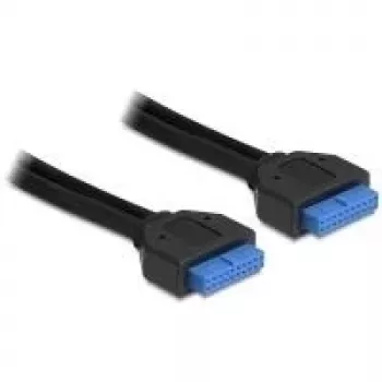 Delock 83124 USB kabelis melns