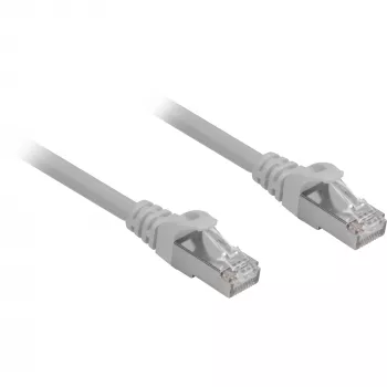 Patch Cable RJ45 Cat.6a SFTP (Pelēks, 1,5 Metri, LSOH (Bez Halogēna))