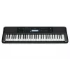 Taustiņinstrumentu tastatūra YAMAHA PSR-E383 — 61 taustiņu pārnēsājama MIDI klaviatūra, LCD displejs, USB, iebūvēti skaļruņi, bateriju darbināma (6), melna