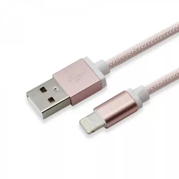 Sbox USB 2.0 8 Pin IPH7-RG rozā zelta krāsā