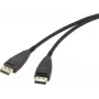 Renkforce DisplayPort savienojuma kabelis [1x DisplayPort spraudnis - 1x DisplayPort spraudnis] 20 m Melns (RF-3770962)