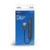 USB centrmezgls SAVIO AK-70, 7 porti USB 3.0, 4 izmantojami porti, USB Type-A savienotājs, 5 Gbit/s pārsūtīšana, garantija 2 gadi