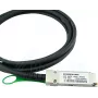 CBO BlueOptics DAC-QSFP-40G-1M tiešā pieslēguma kabelis (DAC) QSFP 40 Gbit/s 1 m, QSFP vīriešu savienotājs abos galos, melns