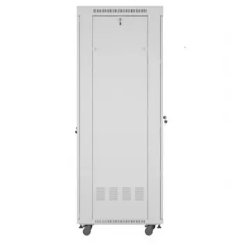 Brīvi stāvošs serveru skapis LANBERG FF01-6842-12SL 42U, 600×800 mm, 2121 mm, 1200 kg, IP20, pelēks
