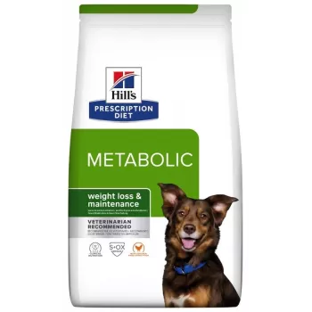 HILL'S PRESCRIPTION DIET Canine Metabolic sausā suņu barība Vistas gaļa 12 kg