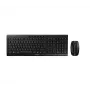 CHERRY Stream Desktop Recharge bezvadu tastatūras un peles komplekts, QWERTZ, melns