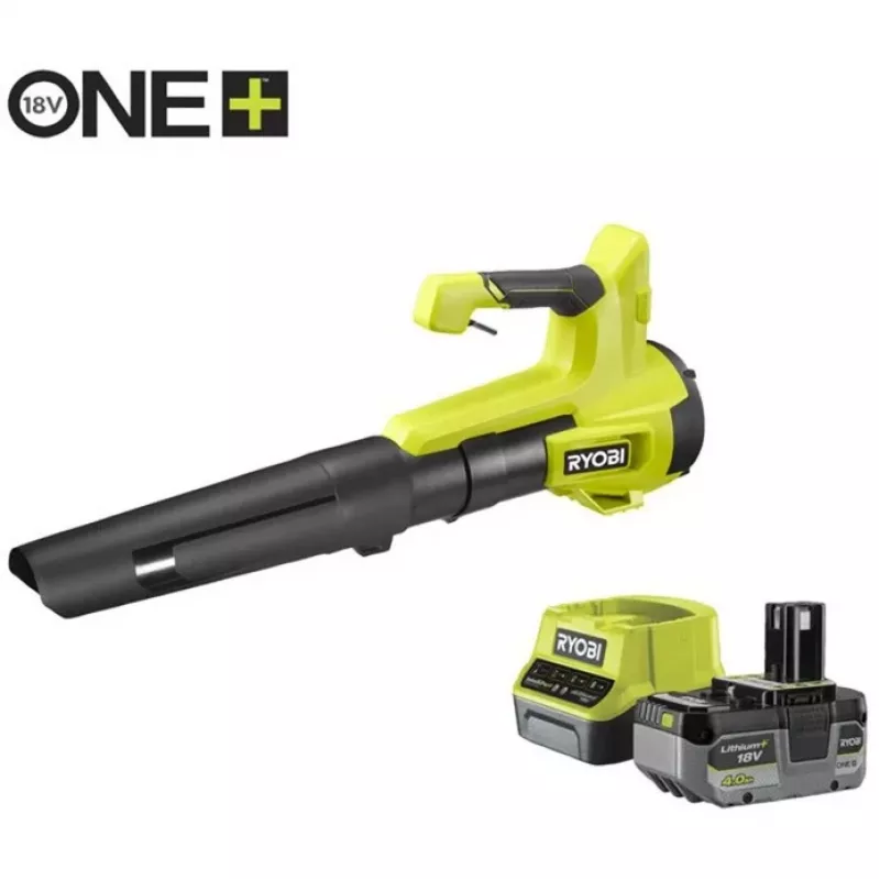 Bezvadu lapu pūtējs ONE+ RY18BLB-140, 18V, 4,0Ah Li-Ion