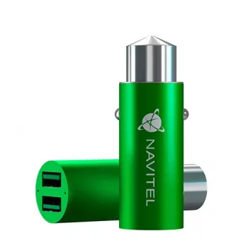 Navitel UC323 Auto lādētājs | 5 V | Divi USB porti