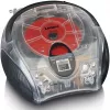 Pārnēsājams radio CD atskaņotājs Lenco SCD-24TR — FM, 4W izeja, LCD, teleskopiskā antena, AC/DC, 6×C baterijas