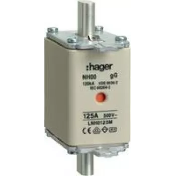 Hager LNH0125M — Automātslēdzis, 21 mm, 79 mm, 58,5 mm