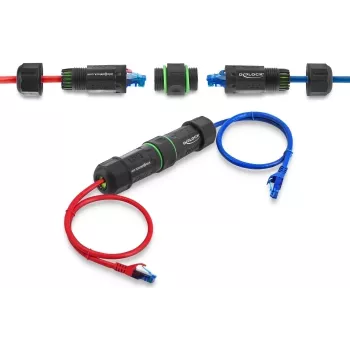 Delock RJ45 savienotājs RJ45 savienotājam Cat.6 M 90098