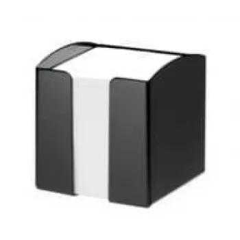 Durable TREND Square Black piezīmju kastīte 105x100x100 mm
