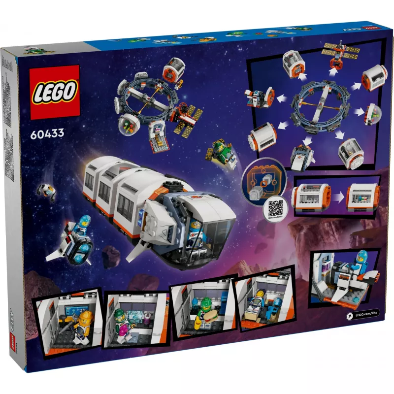 LEGO CITY 60433 Modulārā kosmosa stacija