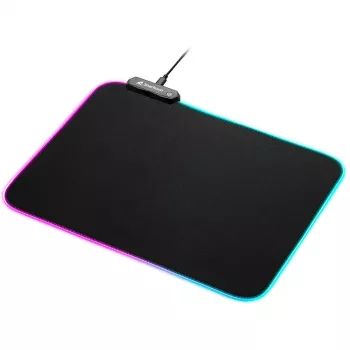 1337 RGB V2 Gaming Mat 360, Gaming Mouse Pad melns
