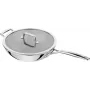 Wok panna ZWILLING Peak 30 cm, 18/10 nerūsējošais tērauds, indukcijai piemērota