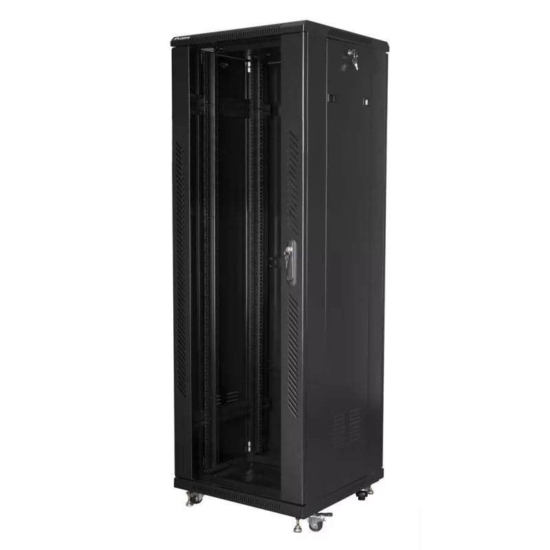 Brīvi stāvošs skapis Lanberg FF01-6637-12B 37U 19 inch 800 kg