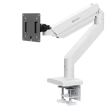 Monitora stiprinājums ONKRON G110-BG 1 displejam 15 kg, līdz 106,7 cm (42 collas), VESA 75x75–100x100, skava/caurums, melns/pelēks