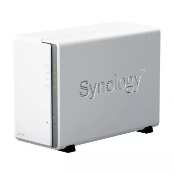 Synology DiskStation DS223J NAS/server ar Realtek RTD1619B, 1 GB DDR4, DiskStation Manager, balts
