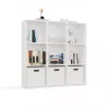 MALAX 3x3 H Balts SHELVING UNIT