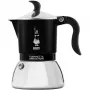 Indukcijas kafijas automāts BIALETTI FIAMMETTA 2 tases, Melns