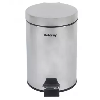 Pedāļu atkritumu spainis Beldray LA038098SSAFEU7 3 litri Soft-Close Nerūsējošais tērauds