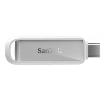 SanDisk Phone Drive, 256 GB, USB Type-C, 3.2 Gen 1 (3.1 Gen 1), 150 MB/s, bez vāciņa, Balts